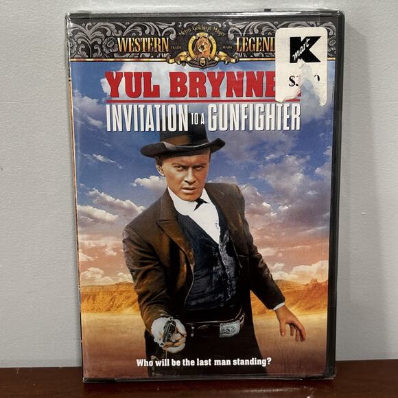 Invitation to a Gunfighter (DVD) 1964 Yul Brynner Western - Picture 1 of 6